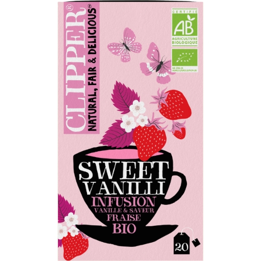 Infusion Sweet Vanilli Hibiscus Bio CLIPPER