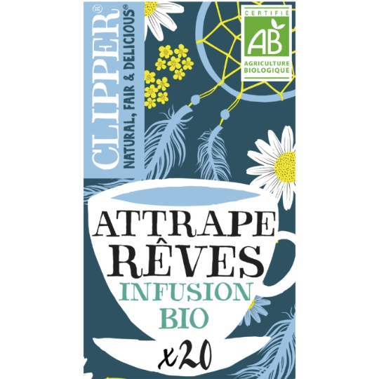 Infusion Attrape Rêve Camomille Cannelle Bio CLIPPER