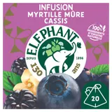 Infusion Myrtille Mûre Cassis Vanille ELEPHANT