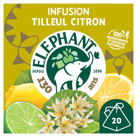 Infusion Tilleul Citron ELEPHANT