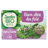Infusion bien-être du foie Bio JARDIN BIO ETIC