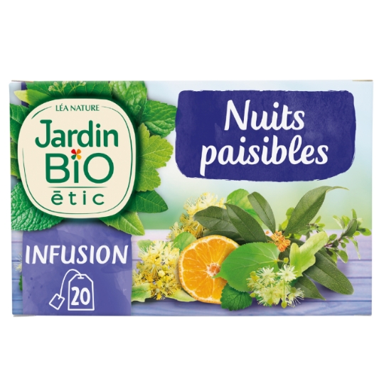 Infusion nuits paisibles Bio JARDIN BIO ETIC