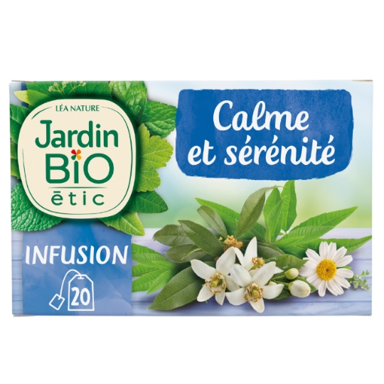 Infusion Calme et Sérénité Bio JARDIN BIO ETIC