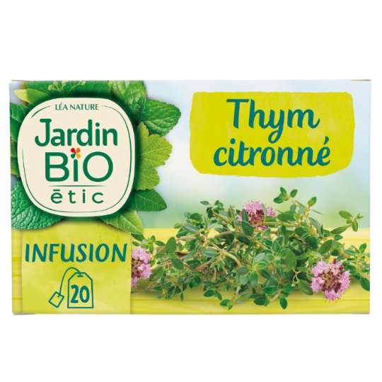 Infusion Thym Citron Bio JARDIN BIO ETIC