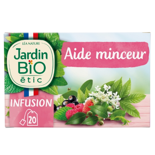 Infusion aide minceur fruits rouges Bio JARDIN BIO ETIC