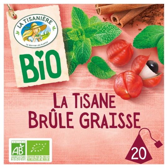 Infusion Brûle Graisse Bio LA TISANIERE