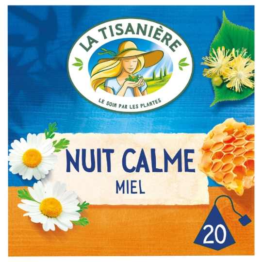 Infusion Miel Nuit Calme LA TISANIERE