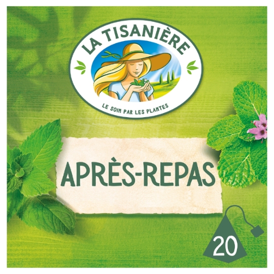 Infusion Anis-Vert Menthe Verveine LA TISANIERE