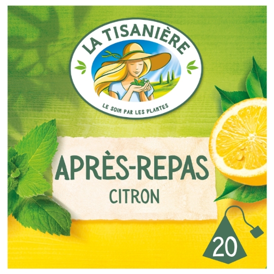 Infusion Citron Après-Repas LA TISANIERE