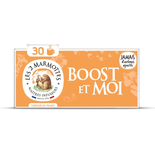 Infusion Boost Et Moi LES 2 MARMOTTES
