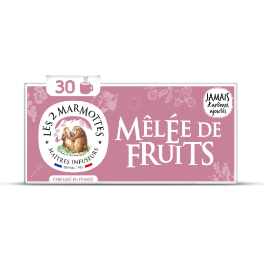 Infusion Mêlée de Fruits LES 2 MARMOTTES
