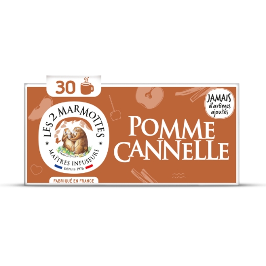 Infusion Pomme Cannelle LES 2 MARMOTTES