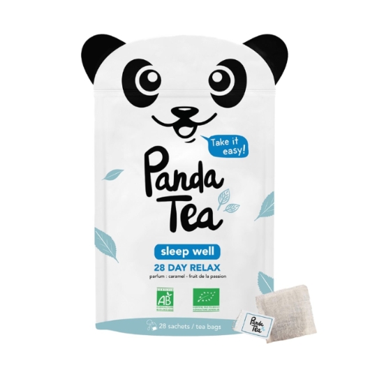 Infusion Sleep Well Bio Parfum Caramel Fruit de la Passion PANDA TEA