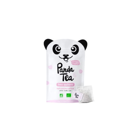Infusion Tea Quiero Bio Parfum Myrtille Cerise PANDA TEA
