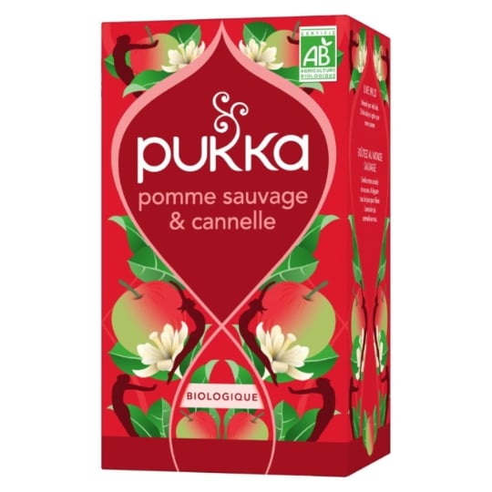 Infusion Pomme Sauvage Cannelle Gingembre Bio PUKKA