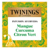 Infusion Mangue Curcuma Citron Vert Ayurveda TWININGS