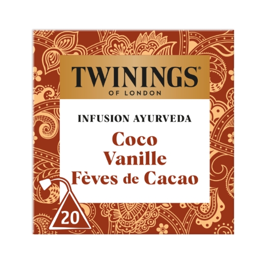 Infusion Coco Vanille Fêves de Cacao TWININGS
