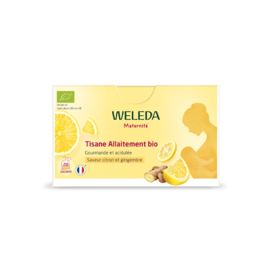 Infusion Allaitement Bio Citron Gingembre WELEDA