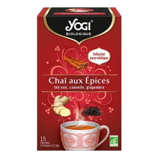 Infusion Chai aux Epices Bio YOGI