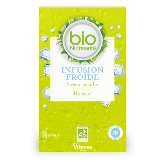 Infusion à Froid Menthe Minceur Bio BIONUTRISANTE