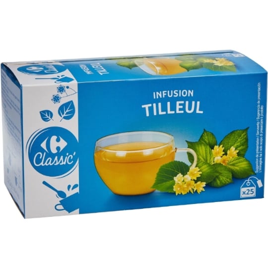 Infusion Tilleul CARREFOUR CLASSIC'