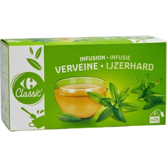 Infusion Verveine CARREFOUR CLASSIC'