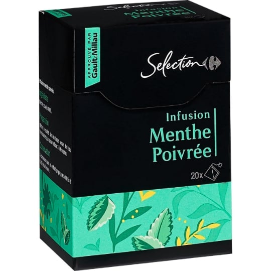 Infusion Menthe Poivrée CARREFOUR SELECTION