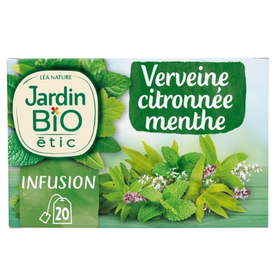 Infusion Verveine Menthe Bio JARDIN BIO ETIC