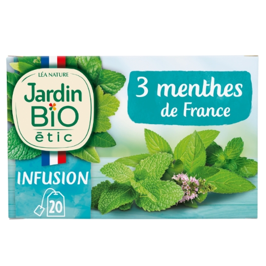 Infusion 3 Menthe Bio JARDIN BIO ETIC