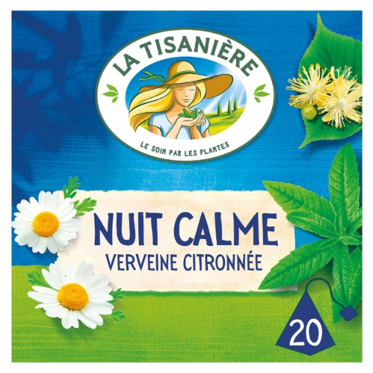 Infusion Verveine Nuit Calme LA TISANIERE
