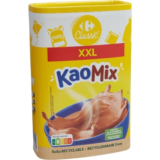 Chocolat en Poudre KaoMix CARREFOUR CLASSIC'