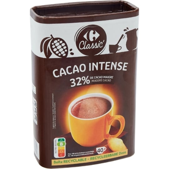 Chocolat en Poudre Intense CARREFOUR CLASSIC'
