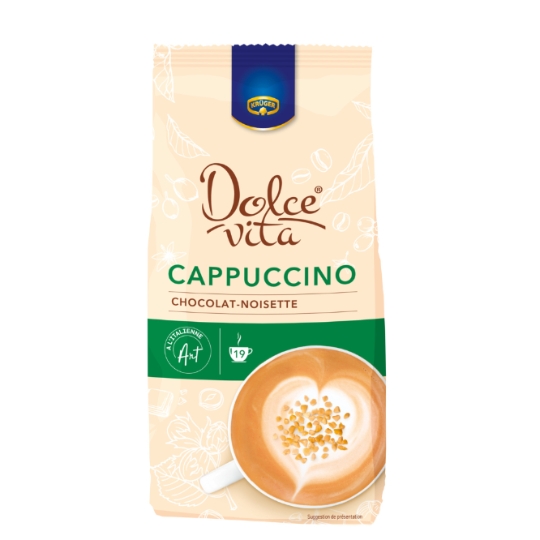 Café soluble cappuccino chocolat noisette DOLCE VITA