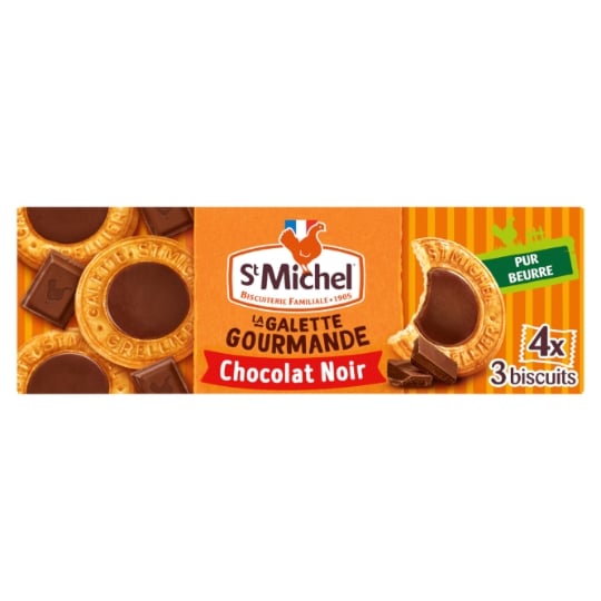 Biscuits galettes au bon chocolat ST MICHEL