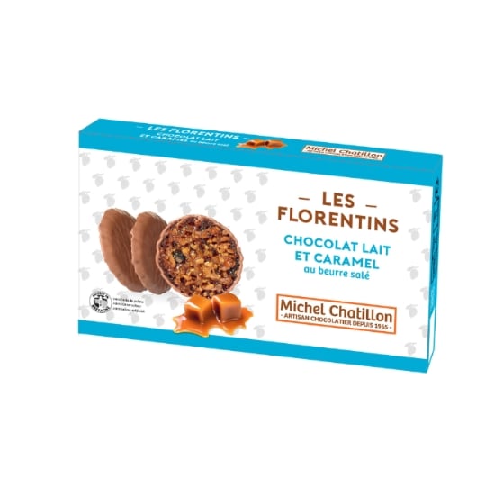 Florentins caramel beurre salé chocolat  MICHEL CHATILLON