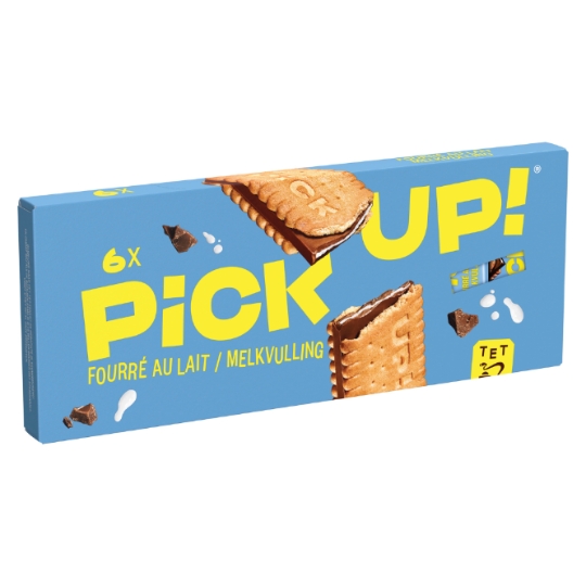 Biscuits  pick up fourré chocolat lait BAHLSEN