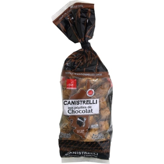 Biscuits Canistrelli pépites chocolat BISCUITERIE AFA