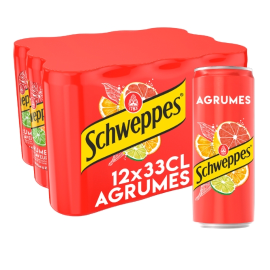 Soda aux Agrumes SCHWEPPES