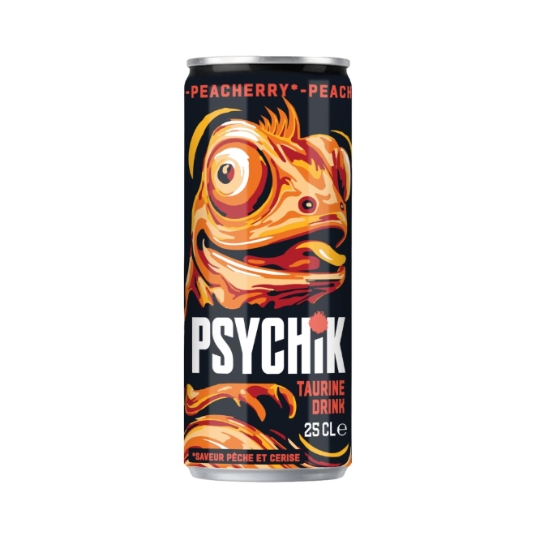 Boisson Énergisante Pêche-Cerise PSYCHIK