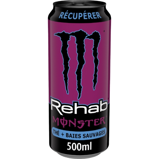 Boisson Énergisante Rehab Thé et Baies Sauvages MONSTER