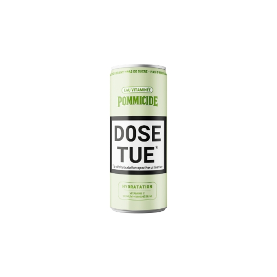 Eau Vitaminée Pommicide Hydratation Vitamine C sans Sucre DOSE TUE