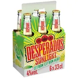 Bière Aromatisée Citron et Citron Vert Sunlight 4% DESPERADOS