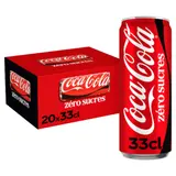 Soda au Cola Zéro Sucres COCA-COLA