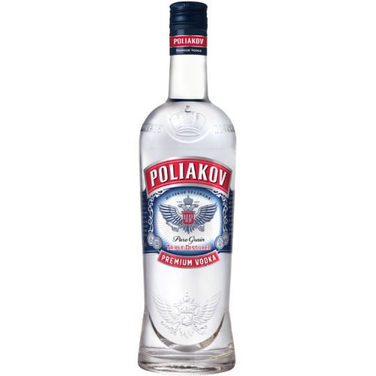 Vodka Pure Grain 37,5% POLIAKOV