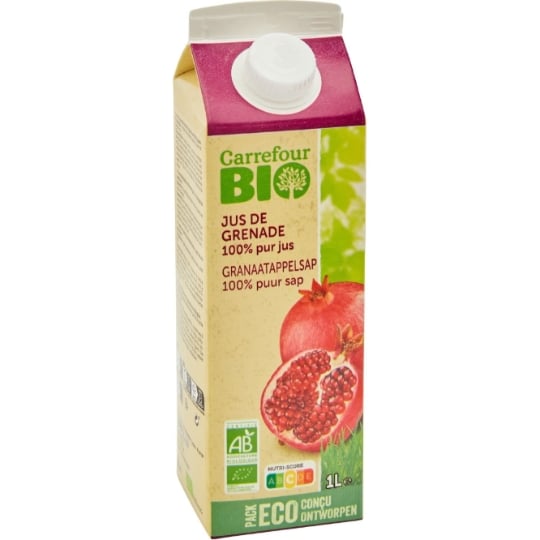 Jus de Grenade Pur Jus Bio CARREFOUR BIO