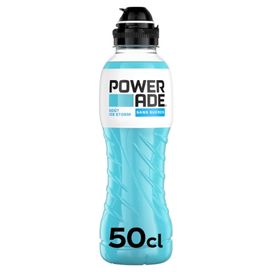 Boisson Énergétique Goût Ice Storm Sans Sucres POWERADE