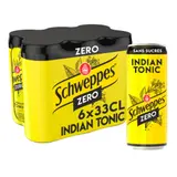 Soda Indian Tonic Zéro Sucres SCHWEPPES