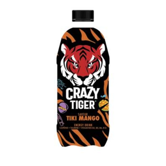 Boisson Énergisante Tiki Mango CRAZY TIGER