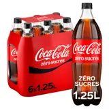 Soda au Cola Zéro Sucres COCA-COLA