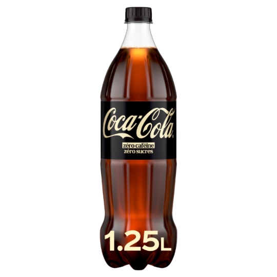 Soda au Cola Sans Caféine et Sans Sucres COCA-COLA